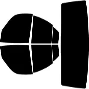 트루 라인 오토모티브 프리컷 윈도우 틴트 키트 나노 2015-2022 닷지 차저 세단과 호환 20 올사이드 및 백