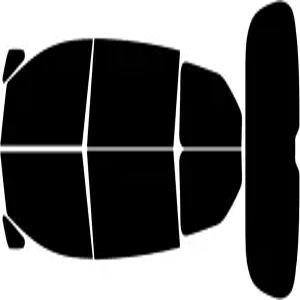 트루라인 오토모티브 프리컷 카 윈도우 틴트 2011-2017 혼다 오디세이와 호환 - 20 올사이드 및 백 필름