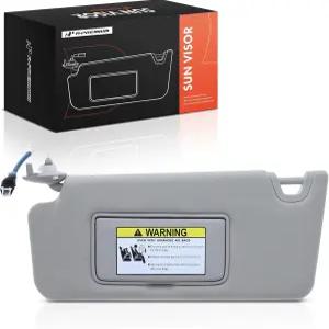 A-프리미엄 드라이버 좌측 선바이저 혼다 어코드 2008 2009 2010 2011 2012와 호환 - 베니티 미러 라이트