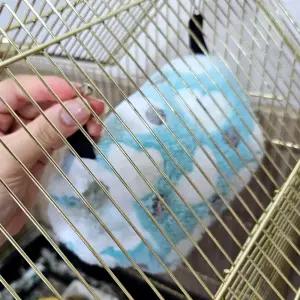 조류용품 앵무새 포치 새 침대 새장 하우스 극세사 겨울 은신처 중형