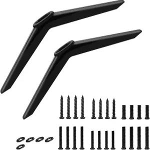 TCL Roku TV 다리 교체용 리무스 스탠드 28인치 32인치 40인치 43인치 50인치 55인치 65인치 베이스 피트