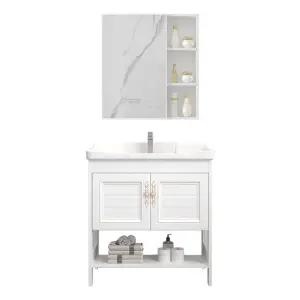 세라믹 세면대 소형 호텔 카페 개수대 싱크 바닥형 콘솔 도어 실내용