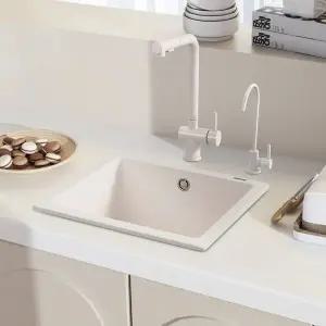 주방 싱크볼 세라믹 세정대 간이싱크대 스테인리스 교체용 카페 발코니