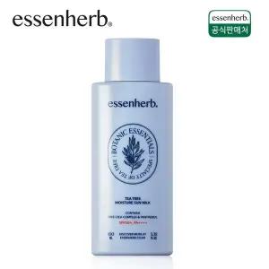 이지하우스 에센허브 티트리 모이스처 선밀크 SPF50+ PA++++ 100ml / 대용량 피부진정 선크림 619977