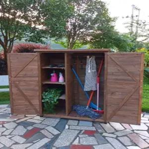 간이 창고 야외용 농막 보관함 자전거 농기구 수납 조립식 정원용 마당 창고