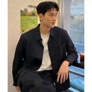 마인드브릿지 조직 변형 포켓 아우터형 셔츠 - 2color M1WS2101