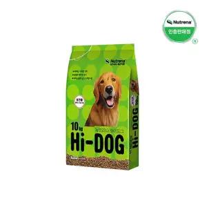 [뉴트리나] 강아지사료 하이도그 10KG