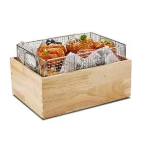 튀김바구니 필터바스켓 음식 뷔페 망 디스플레이