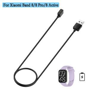 호환 Band 8 /8 pro /8 액티브 USB 케이블 충전 데이터 충전기 스마트 워치 충전기 POWER LOGIC 어댑터 액세서리