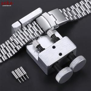 시계줄 스트랩 링크 핀 도구 조정 포함 2 in 1 메탈 수리 팔찌 제거기 간편한 제거