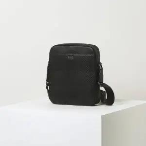 닥스 ACC 쇼핑백동봉 블랙 하우스 체크 소가죽 크로스백 DBBA6E309BK 312428