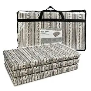 totobiz 국산 힐링 에스닉 피크닉매트 200x240cm 섬유코팅 방수 캠핑