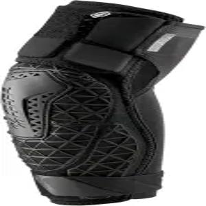 100 포티스 산악 자전거 엘보우 패드 - MTB 및 BMX 보호 단단한 플라스틱 스마트쇼크 충격 흡수 폼 패딩