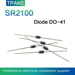 20PCS SR2100 2A 100V DO-41 숏키 다이오드