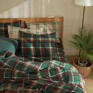 [NS홈쇼핑][르헤브] 피노키오 체크 마이크로워셔 차렵이불 베개세트 (SS/슈퍼싱글)..[35816325]