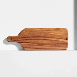 제이비홈 오블롱 레인트리 패들 원목 도마
