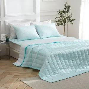 [NS홈쇼핑][르헤브] 조약돌 여름 침구세트 리플 얇은 간절기 차렵 이불세트 베개 Q..[35816553]