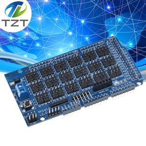 Arduino 메가 센서 쉴드 V1.0 전용 확장 개발 보드 2560 Sup IIC 블루투스 SD 로봇 부품 DIY