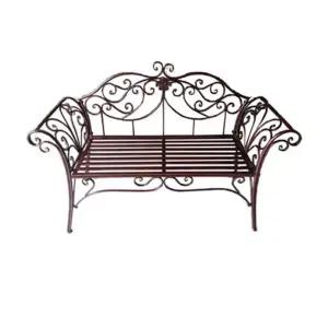 의자 벤치 야외용 포토존 인테리어 2인용 공원 화이트 야외 철제벤치 카페벤치 긴의자