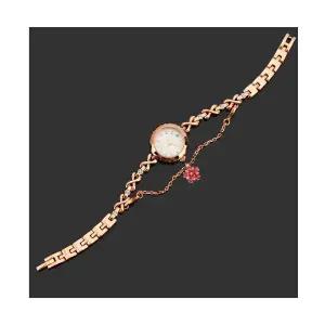 매장정품 VOLKSVAGEN WATCH 탄생석 레이어드 팔찌시계 로즈골드 컬러 12종 택1