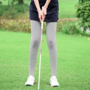 자외선차단 여성 골프스타킹 패션 고리 압박 살색 검정
