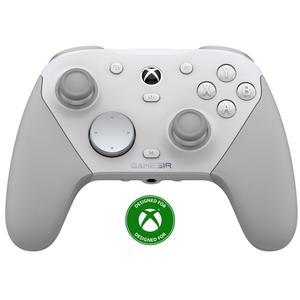 GameSir G7 Pro 유선 무선 게임 컨트롤러 Xbox Series X|S / One PC Android 지원 홀 이펙트 트리거 탑재 TMR 스틱 1000Hz 폴링 레이트, 자이로 지원, 3.5mm 오디오 단자 포함 Xbox 공식 라이선스 - 화이트