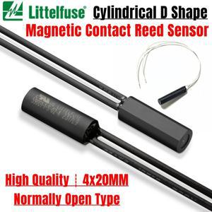 하이 퀄리티 방수 GPS-01 라운드 마그네틱 접점 리드 스위치 평상시 열림 4x20mm 자석 제어 유도 거리 센서