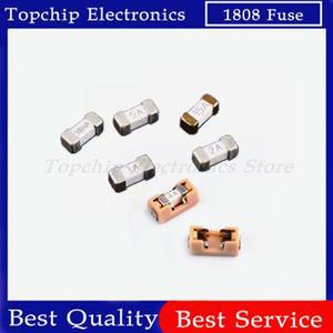 SMD 고속 블로우 퓨즈 골드 실버 1808 125V AC 0451 0.5A 500mA 1A 2A 3A 4A 8A 750MA 2410 10 개