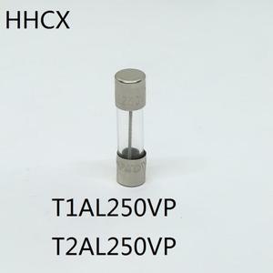 1개/몫 시간 지연 유리 퓨즈 T1AL250VP 5x20mm 느린 블로우 250V 1A 2A 크기: