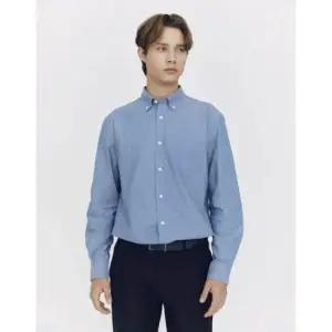 지오다노 GIORDANO 샴브레이 셔츠 045507 [washed blue] 01045507 417041