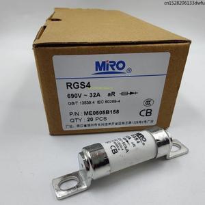 최고  고속 퓨즈 RGS4 32A 40A 63A 75A 80A 85A 100A 베이스 HRC 링크 칼자루 및 나사 1 개