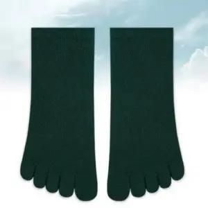 쿨링 미니 남녀 공용 발가락 에어로쿨 양말 그린 10족