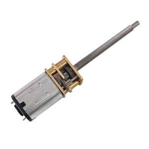 GA12-N20-M334 마이크로 감속 기어 모터 DC 3V 12V 길어지는 스레드 샤프 호환트 스크류 휠 포함