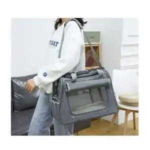 [JED] 고양이 외출가방 이동 통기성 병원 케이지 산책