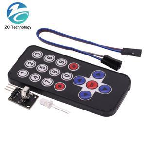 적외선 IR 무선 리모컨 모듈 키트 아두이노 라즈베리 파이용 DIY HX1838 1 로트 5 개 10 개