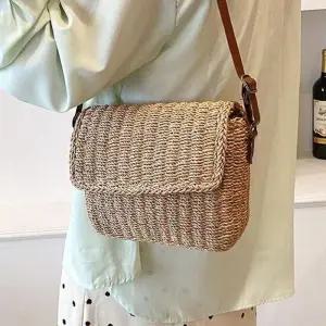 [라일리] Rly 여성 봄 여름 가을 캐주얼 여행 라탄백 B533