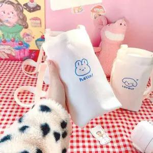 [라일리] Rly 헌군 캔버스 텀블러가방 커피홀더 텀블러파우치 텀