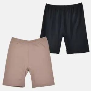 따뜻하고 포근한 여성 심플 베이직 기모 5부 속바지 쿨속바지 여자속바지 교복속바지