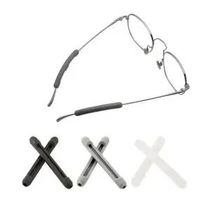 논슬립 실리콘 안경 다리 커버 2P 귀아픔방지 귀고무