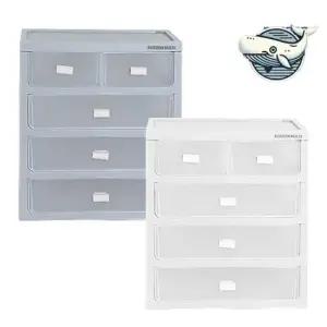 미니수납함 모던 디자인 4단 수납 서랍장 공간 활용