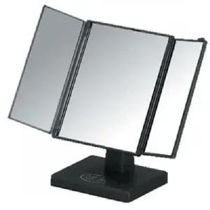 (P00000MH) 깔끔 심플한 접이식 3면 탁상거울 소