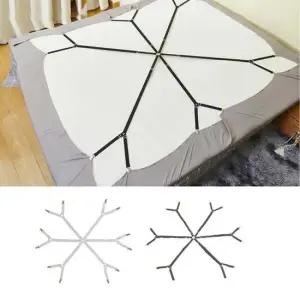 패드 고정 12클립 시트 집게 이불 밀림 방지 침대시트고정 침대고정침대밴드 고정핀클립고정밴드