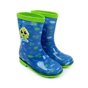 하이 신비 학생 남아동 장화 캐릭터 PVC 레인부츠 어린이 캐릭터 신비