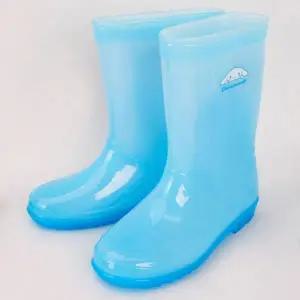 시나모롤 반투명 PVC 장화 어린이 주니어 레인부츠