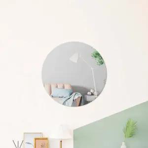 [무료배송] 아크릴벽거울 원형거울 욕실거울 화장대거울 부착식