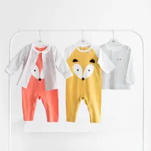 [달퐁]달퐁 여우페이스 우주복 가디건 세트