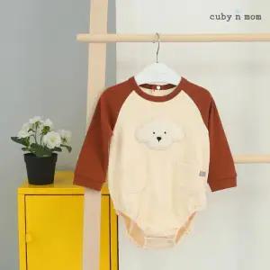 [달퐁]큐비앤맘 뽀글이 바디슈트