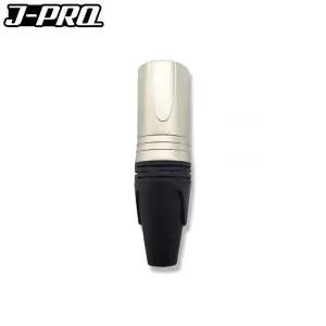J-PRO JC43 XLR 캐논 수 납땜용 젠더 커넥터 전문가용 마이크변환젠더