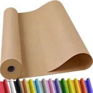 선물 포장 부케 꽃다발 아트 페인팅 공예 필체 SMART CASUAL 브라운 크래프트 페이퍼 롤 24인치 x 2160인치