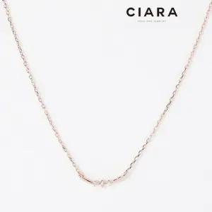 [씨아라]CIARA 14K Ghedi 뜨레 캐럿스톤 목걸이(GoldPlated)